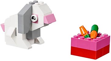 Набор LEGO Дополнение к набору для творчества – пастельные цвета