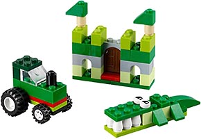 Набор LEGO 10708 Зеленый набор для творчества
