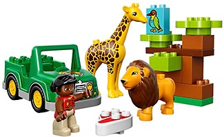 Набор LEGO 10802 Вокруг света: Африка