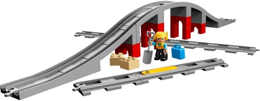 Набор LEGO 10872 Мост и железнодорожные рельсы