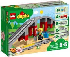 Набор LEGO Мост и железнодорожные рельсы