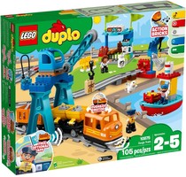 Набор LEGO 10875 Грузовой поезд