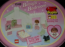 Набор LEGO 1540 Спальня Бетси