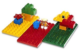 Набор LEGO 2198 3 базовых пластины