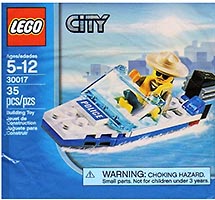 Набор LEGO 30017 Полицейский катер