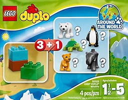 Набор LEGO 30322-2 Дикая природа - белый медведь