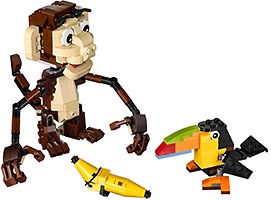 Набор LEGO Лесные животные