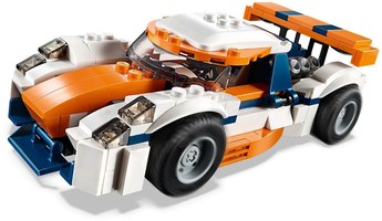 Набор LEGO Оранжевый гоночный автомобиль