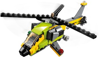 Набор LEGO Приключения на вертолёте