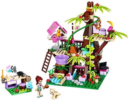 Набор LEGO 41059 Домик на дереве в джунглях