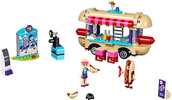 Набор LEGO 41129 Парк развлечений: фургон с хот-догами