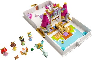 Набор LEGO 43193 Ariel, Belle, Cinderella and Tiana's Storybook Adventures