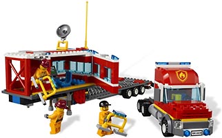 Набор LEGO Передвижной пожарный командный центр