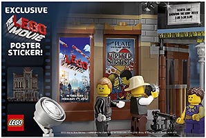 Набор LEGO 5002891 LEGO Movie Poster Sticker