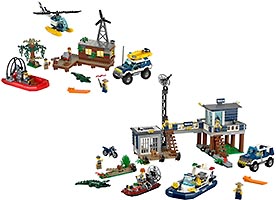 Набор LEGO 5004461 Новая лесная полиция и воришки