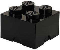 Набор LEGO 5005020 Коробка для хранения - черный кубик