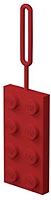 Набор LEGO 5005340 2x4 Red Silicone Luggage Tag