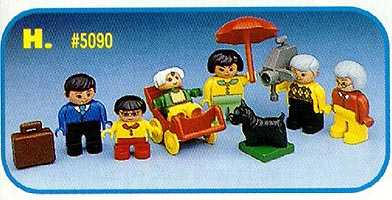 Набор LEGO 5090 Семья (Азия)