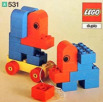 Набор LEGO 531 Слоны