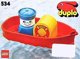 Набор LEGO 534 Tub Boat