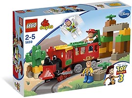 Набор LEGO История Игрушек 3 - Преследование поезда