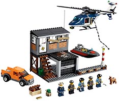 Набор LEGO 60009 Арест на вертолете