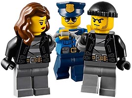 Набор LEGO Погоня за воришками-байкерами