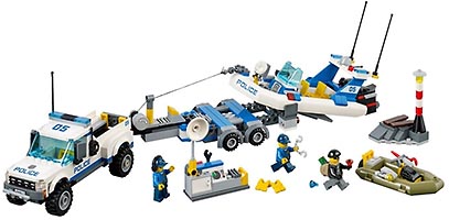 Набор LEGO Полицейский патруль