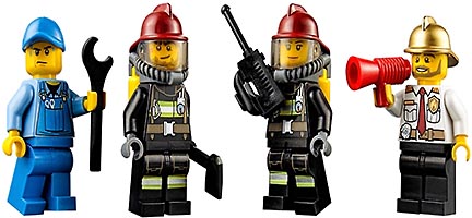 Набор LEGO Пожарная охрана для начинающих
