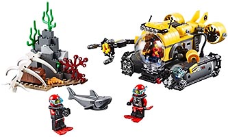 Набор LEGO 60092 Глубоководная подводная лодка