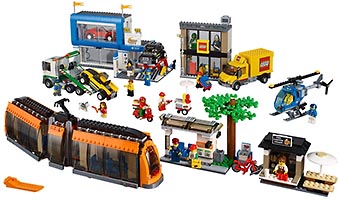 Набор LEGO 60097 Городская площадь