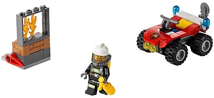 Набор LEGO 60105 Пожарный квадроцикл