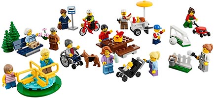 Набор LEGO 60134 Праздник в парке - жители Лего Города