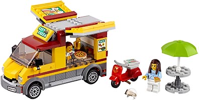 Набор LEGO 60150 Фургон-пиццерия