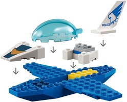 Набор LEGO Воздушная полиция: патрульный самолёт