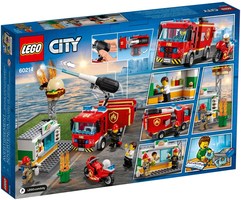 Набор LEGO Пожар в бугер-кафе