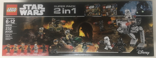 Набор LEGO 66555 Super Pack 2 in 1