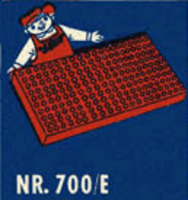 Набор LEGO 700.E Базовые пластины 10 x 20