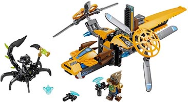 Набор LEGO 70129 Двухроторный вертолёт Лавертуса