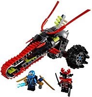 Набор LEGO 70501 Воин на мотоцикле
