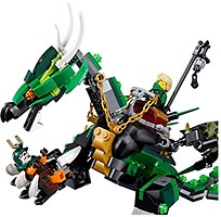 Набор LEGO Зелёный Дракон