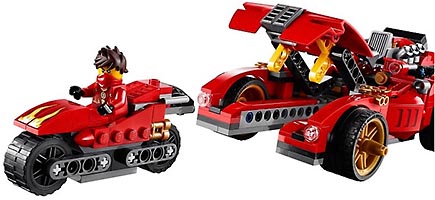 Набор LEGO Ниндзя перехватчик Х-1