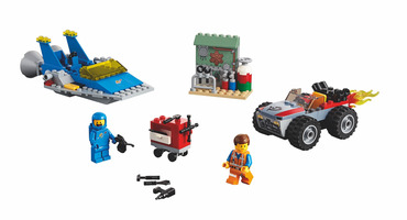 Набор LEGO 70821 Мастерская Строим и чиним Эммета и Бенни!