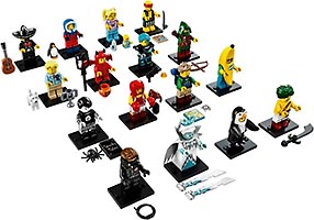 Набор LEGO 71013-17 LEGO Minifigures - Series 16 - Complete