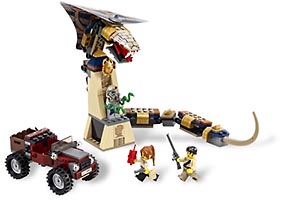 Набор LEGO 7325 Проклятая статуя Кобры