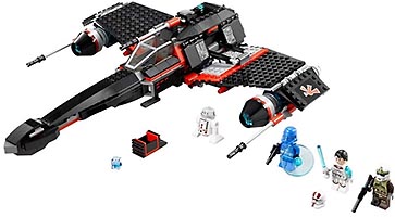 Набор LEGO 75018 Секретный корабль воина Jek