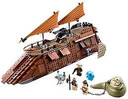Набор LEGO 75020 Пустынный (парусный) корабль Джаббы