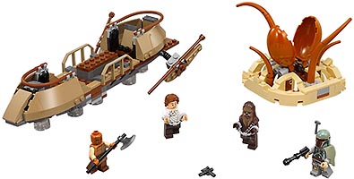 Набор LEGO 75174 Побег из пустыни