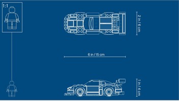 Набор LEGO Porsche 911 RSR & 911 TURBO 3.0