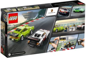 Набор LEGO Porsche 911 RSR & 911 TURBO 3.0